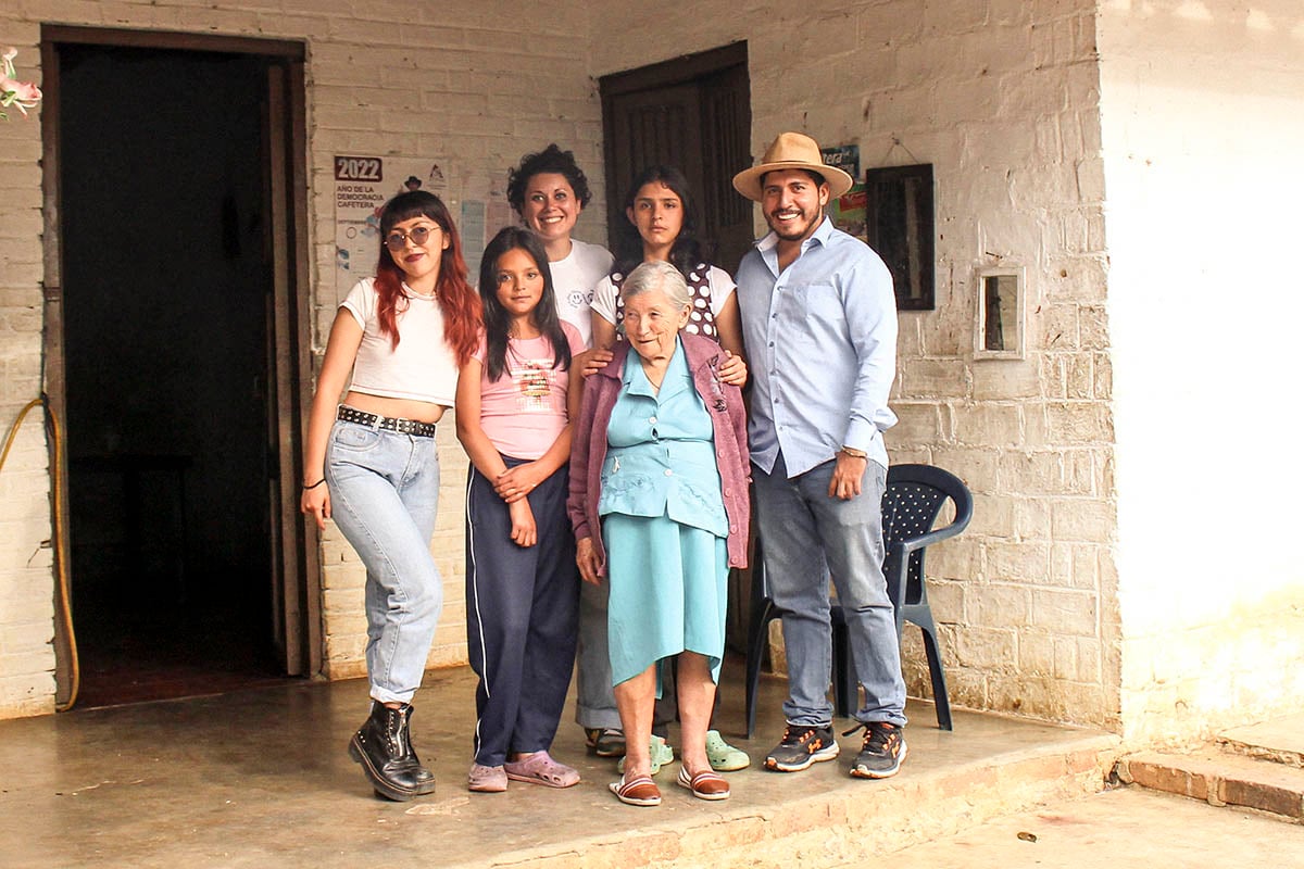 Colombian coffee grower