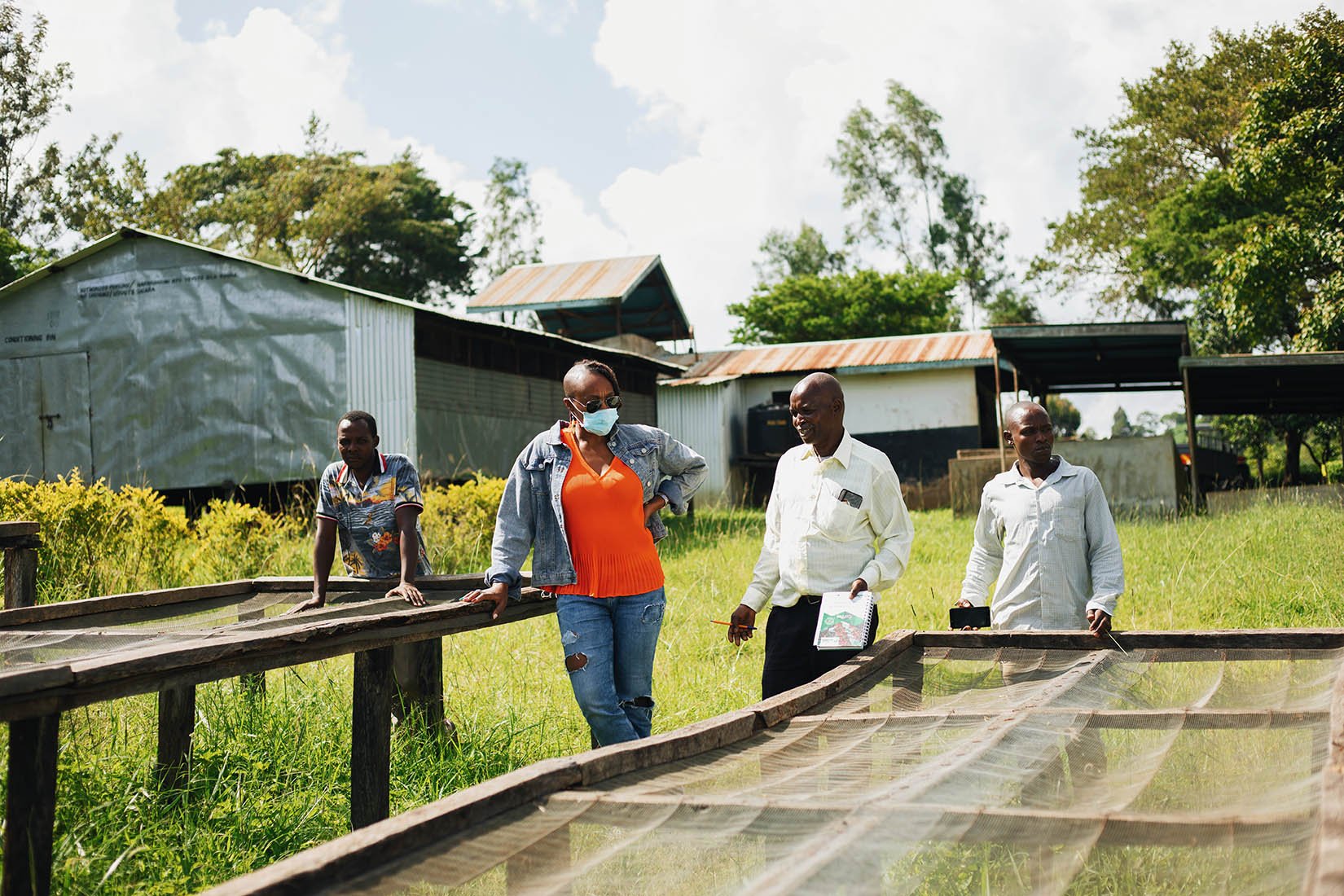 Vava with Koisagat team - Rift Valley - small